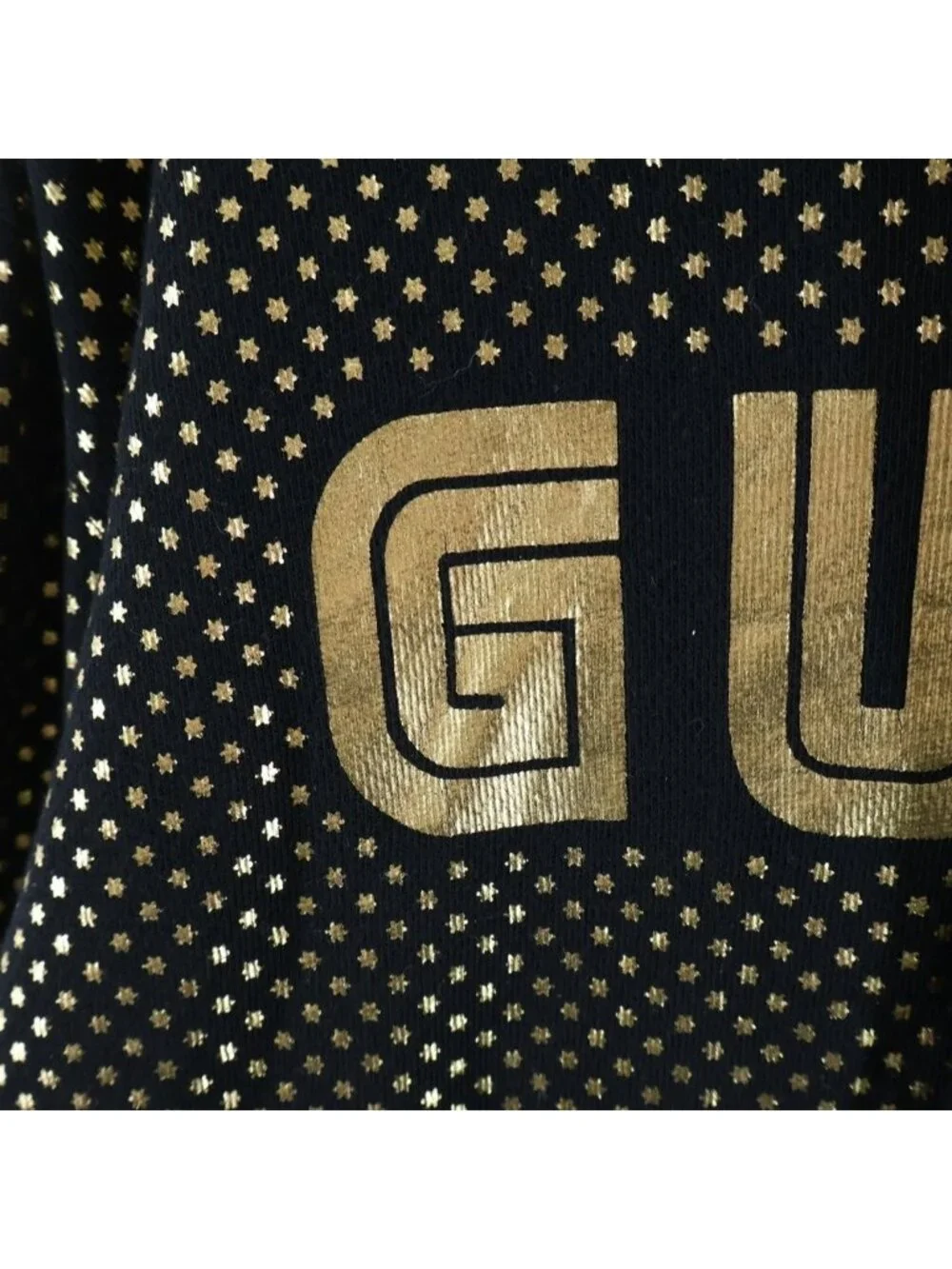 Gucci Logo Hoodie Pullover Black